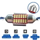 Лампа в автомобіль LED C5W C10W 31мм, 10 SMD 4014, з обманкою Canbus, білий - зображення 6