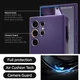 Чехол Spigen для Samsung Galaxy S24 Ultra - Liquid Air, Deep Purple (ACS07449) - изображение 5