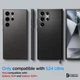 Чехол Spigen для Samsung Galaxy S24 Ultra - Liquid Air, Matte Black (ACS07287) - изображение 2