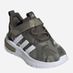 Buty sportowe chłopięce na rzepy adidas Racer Tr 23 El I ID8362 22 Khaki (4066759491281) - obraz 2