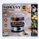 Пароварка скороварка Sokany SK-07018 Food Steamer 650W 11l - изображение 5