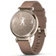 Смарт-годинник Garmin Lily 2 Classic Cream Gold with Coffee Nylon Band (010-02839-14) - изображение 2