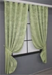 Комплект коротких штор VR-Textil Жаккард Sultan YL № 1367ш Светло-оливковый 130х170 см 2 шт (35-0082) - изображение 2