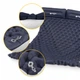 Килимок (каримат) надувний Mountain Goat 200 x 120 x 7 см двомісний з вбудованим насососм Navy Blue (P-5905973400923) - зображення 7