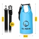 Гермомешок TSUNAMI Dry Pack 10 л водозащитный Sky Blue (P-5905973400046) - изображение 4