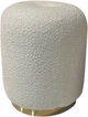 Пуф Frisco Афіна 370х370х470 мм Молочний (41590-Athena) - зображення 1