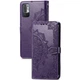 Шкіряний чохол (книжка) Art Case з візитницею для Xiaomi Redmi Note 10 5G / Poco M3 Pro Фіолетовий Без бренду - зображення 1