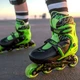 Ролики NEON Combo Skates[Салатовый (Размер 34-38)] - изображение 5