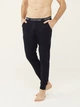 Пижамные брюки мужские хлопковые U.S. Polo Assn 18470 XL Темно-синие (8680557330519) - изображение 1