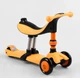 Самокат-велобег 3в1 Best Scooter BS-50584. 3 PU колеса с подсветкой, сидение, амортизаторы, родительская ручка - изображение 4