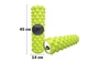 Массажный ролик EasyFit Extreme 45x14 см (EF-EXTR45S) салатовый (ролик-валик для МФР и йоги, массажер для спины, ног, рук, шеи) - изображение 1
