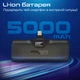 УМБ Promate PowerUp-i 5000 mAh USB-C порт PD Lightning штекер Black (powerup-i.black) - изображение 2
