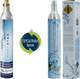 Заправка-обмен баллонов CO2 (425г) SODASTAR для аппаратов газирования воды, сифонов и содамейкеров СО2 - изображение 2