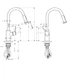 Змішувач для раковини Hansgrohe Talis S 14877000 - изображение 2