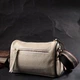 Удивительная сумка для стильных женщин из натуральной кожи Vintage 22264 белый - изображение 7
