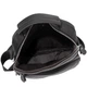 Сумка через плечо черная мужская кожаная Tiding Bag A25F-1436A - изображение 4