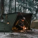 Тент Naturehike NH21YW157, темно-зелений - зображення 6