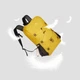 Водонепроникний рюкзак Naturehike CNH22BB003, 25 л, жовтий - зображення 3