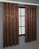Комплект коротких штор VR-Textil Жаккард Sultan YL № 1202ш Шоколадный 130х170 см 2 шт (35-0078) - изображение 4