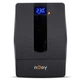 ИБП NJOY Horus Plus 1000 (PWUP-LI100H1-AZ01B), Lin.int., AVR, 4 x евро, USB, LCD, пластик - изображение 1