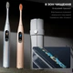 Розумна зубна електрощітка Oclean X Pro Digital Electric Toothbrush Champagne Gold (6970810552553) - зображення 10
