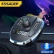 Автомобильный FM-трансмиттер FM-модулятор ESSAGER, hands-free, USB зарядка MP3 плеер F01 - изображение 1