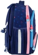 Шкільний рюкзак GoPack Be Happy каркасний 38x28x15 см Синій (GO24-597M-3) - зображення 5