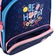 Шкільний рюкзак GoPack Be Happy каркасний 38x28x15 см Синій (GO24-597M-3) - зображення 9