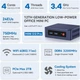 Мікрокомп'ютер Beelink Mini S12 Pro Mini PC Intel Alder Lake 12th gen N100, 16GB+500GB - изображение 3