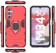 Чохол Fiji Ring для Samsung Galaxy M34 5G (M346) броньований бампер з кільцем підставкою червоний - зображення 3