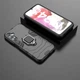 Чехол Fiji Ring для Samsung Galaxy M34 5G (M346) бронированный бампер с кольцом подставкой черный - изображение 4
