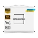 Екран для проектора ПРО-ЕКРАН 160 на 120 см (4:3), 80 дюймів - изображение 1