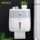 Держатель туалетной бумаги и салфеток Ecoco С22 ящиком и держателем для телефона - изображение 10