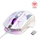 Мышь беспроводная с аккумулятором и подсветкой HXSJ T300 2,4GHz White - изображение 2