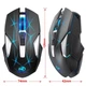 Мышь беспроводная с аккумулятором и подсветкой HXSJ T300 2,4GHz Black - изображение 2