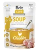 Упаковка вологого корму "Суп для котів Brit Care Soup with Chicken з куркою", 75 г х 10 шт - изображение 2