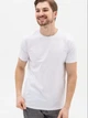 Футболка хлопковая длинная мужская Ray Premium Fit Unisex U0102 S Белая (RAY2000000023939) - изображение 5