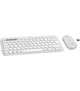 Комплект (клавиатура, мышь) беспроводной Logitech Pebble 2 Combo White (920-012240) - изображение 2