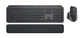 Комплект (клавиатура, мышь) беспроводной Logitech MX Keys Combo for Business Graphite US (920-010933) - изображение 1