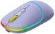 Мышь беспроводная Canyon MW-22 Dual Band RGB Wireless Mountain Lavender (CNS-CMSW22ML) - изображение 2