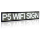 Рядок, що біжить, світлодіодна табло для реклами 135х40 см WIFI/USB білий вуличний - зображення 4