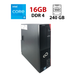 Компьютер Fujitsu Esprimo D958 SFF / Intel Core i5-8500 (6 ядер по 3.0 - 4.1 GHz) / 16 GB DDR4 / 240 GB SSD / Intel HD Graphics 630 / DVI / DisplayPort б/у - изображение 1