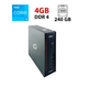 Компьютер Fujitsu Esprimo Q556/2 USDT / Intel Core i3-6100 (2 (4) ядра по 3.7 GHz) / 4 GB DDR4 / 240 GB SSD / Intel HD Graphics 530 / DisplayPort б/у - изображение 1