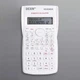 Науковий калькулятор DEXIN KK-82MS-B дворядковий зі зсувною захисною кришкою, 240 функцій, білий (82733055) - зображення 1