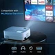 Мультимедийный проектор Yefound Q5 HD LED 6500 Лм с динамиками - изображение 3