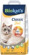 Наповнювач Biokats Classic 3in1 для котячого туалету, бентонітовий, 18 л (G-613789) - зображення 1