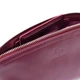 Женская косметичка из кожи Amelin GRANDE PELLE 11300 сливовая - изображение 4
