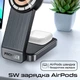 Бездротова док-станція Promate TransFold Black (transfold) - зображення 5