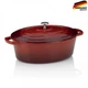 Утятница чугунная с крышкой KELA Calido (11942) 33х26х12 см 6 л красная 33х26х12 см 6 л (11942) червона - изображение 1