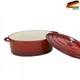 Утятница чугунная с крышкой KELA Calido (11942) 33х26х12 см 6 л красная 33х26х12 см 6 л (11942) червона - изображение 2